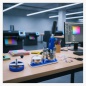 Preview: Manufaktur-Paket: 75 mm Buttonmaschine B-500 Solid inkl. Kreisschneider & 1000 Rohlinge
